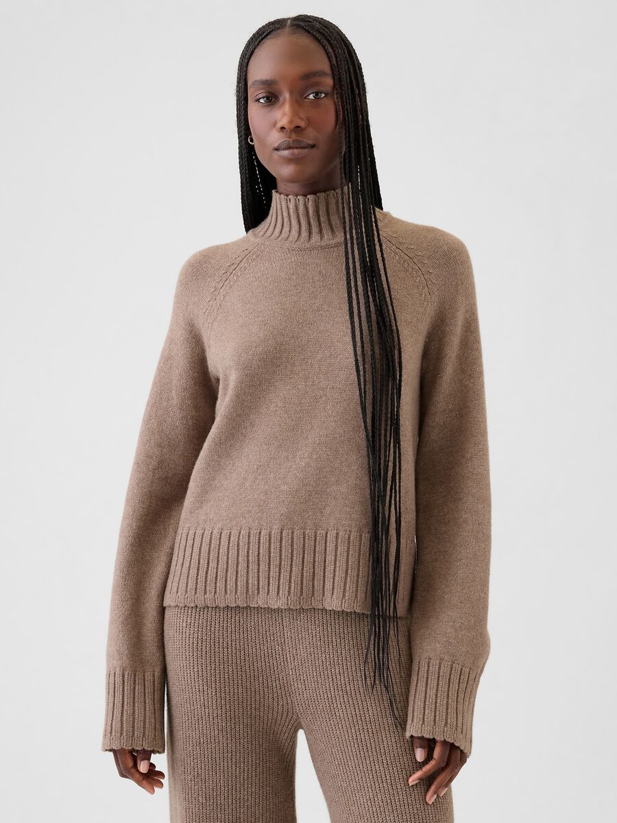 Pullover with high neck Woman_0