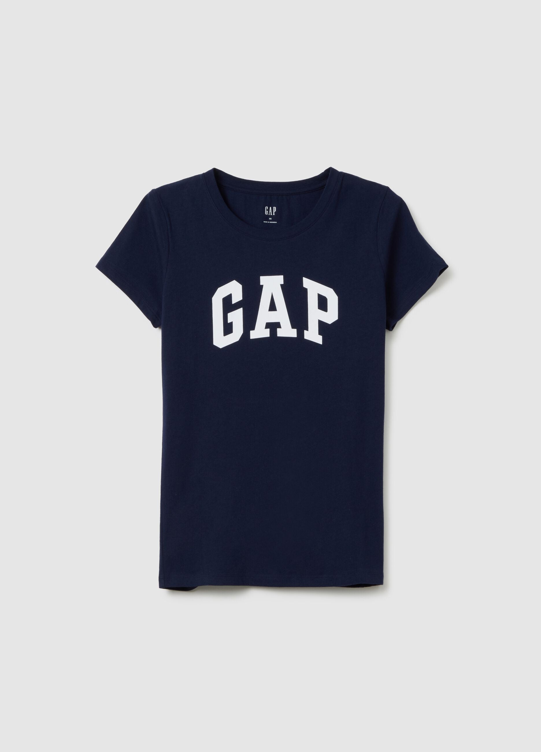 T-shirt girocollo con logo GAP