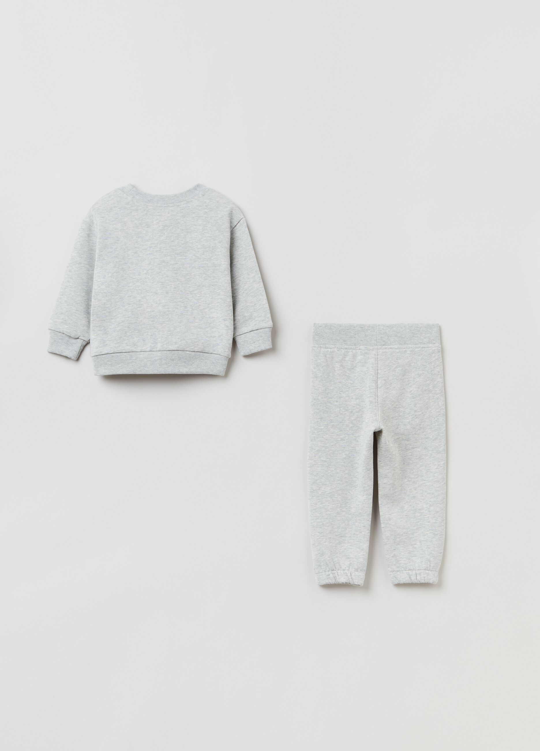 Plush jogging set with bear print_1