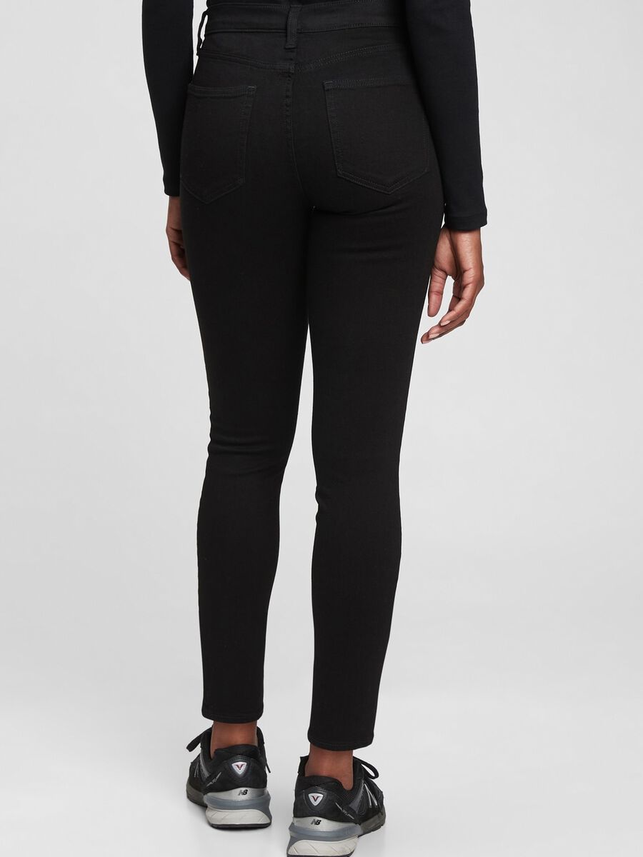 Mid-rise, skinny-fit jeans Woman_1