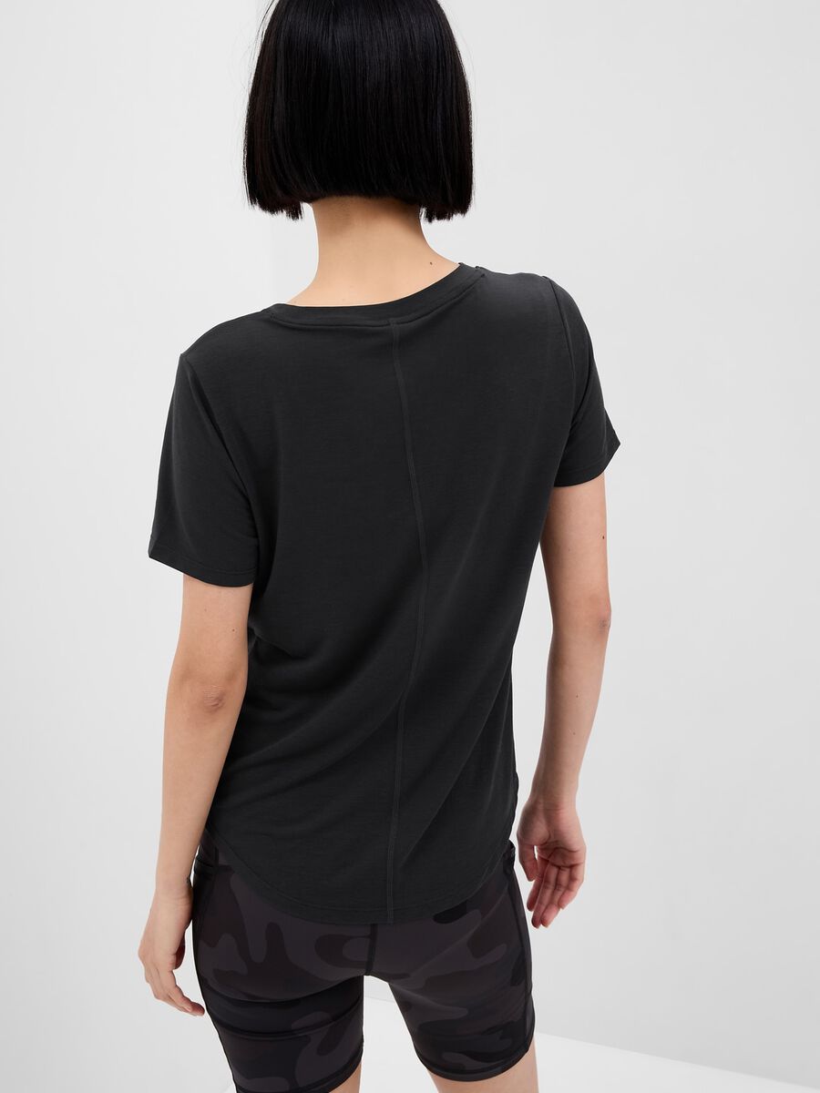 T-shirt in tessuto traspirante Donna_1