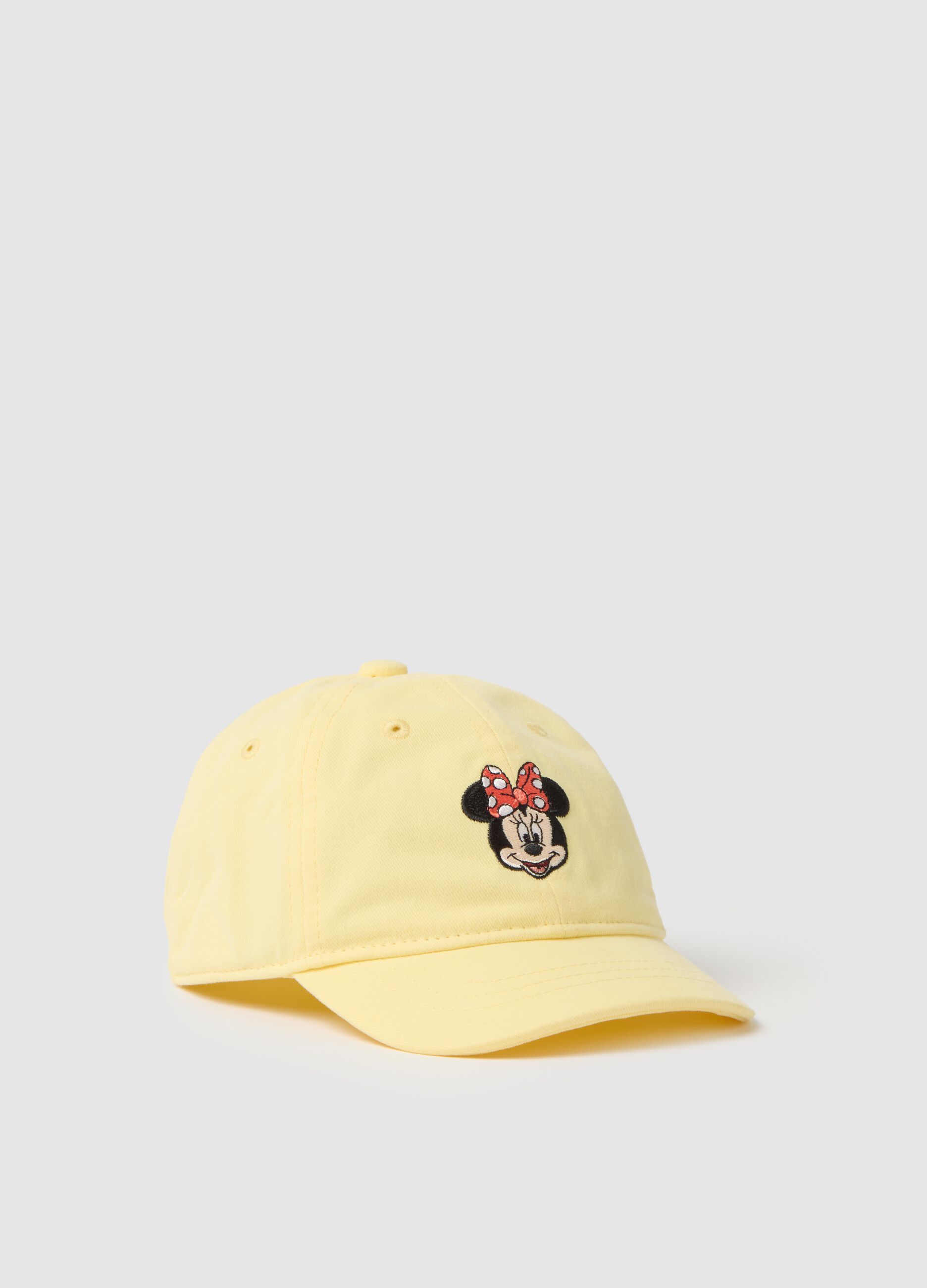Baseball cap with Minnie Mouse embroidery