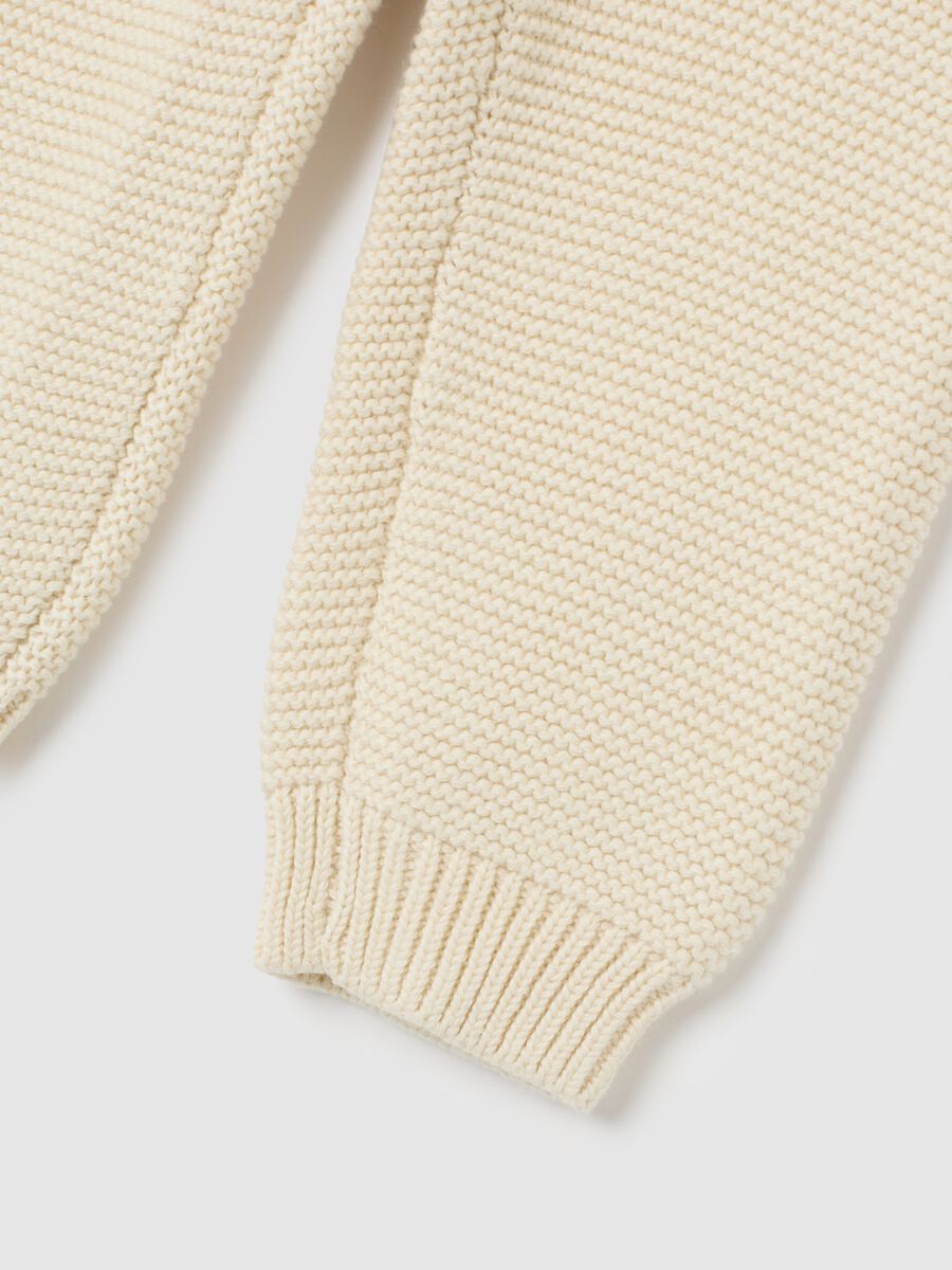 Pantaloni in cotone tricot Neonato_2
