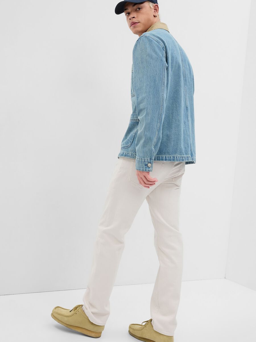 Five-pocket,straight-fit jeans Man_2