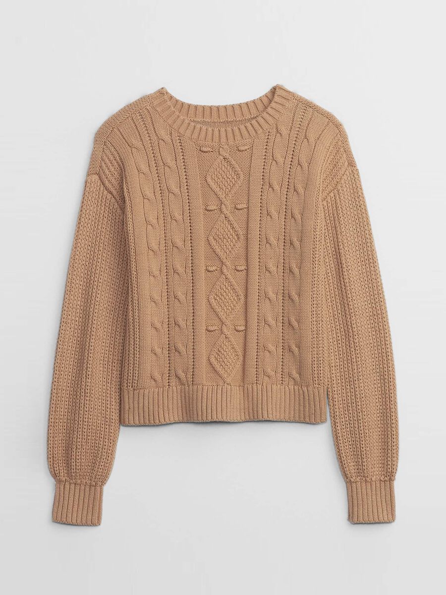 Knitted Arran pullover Girl_0