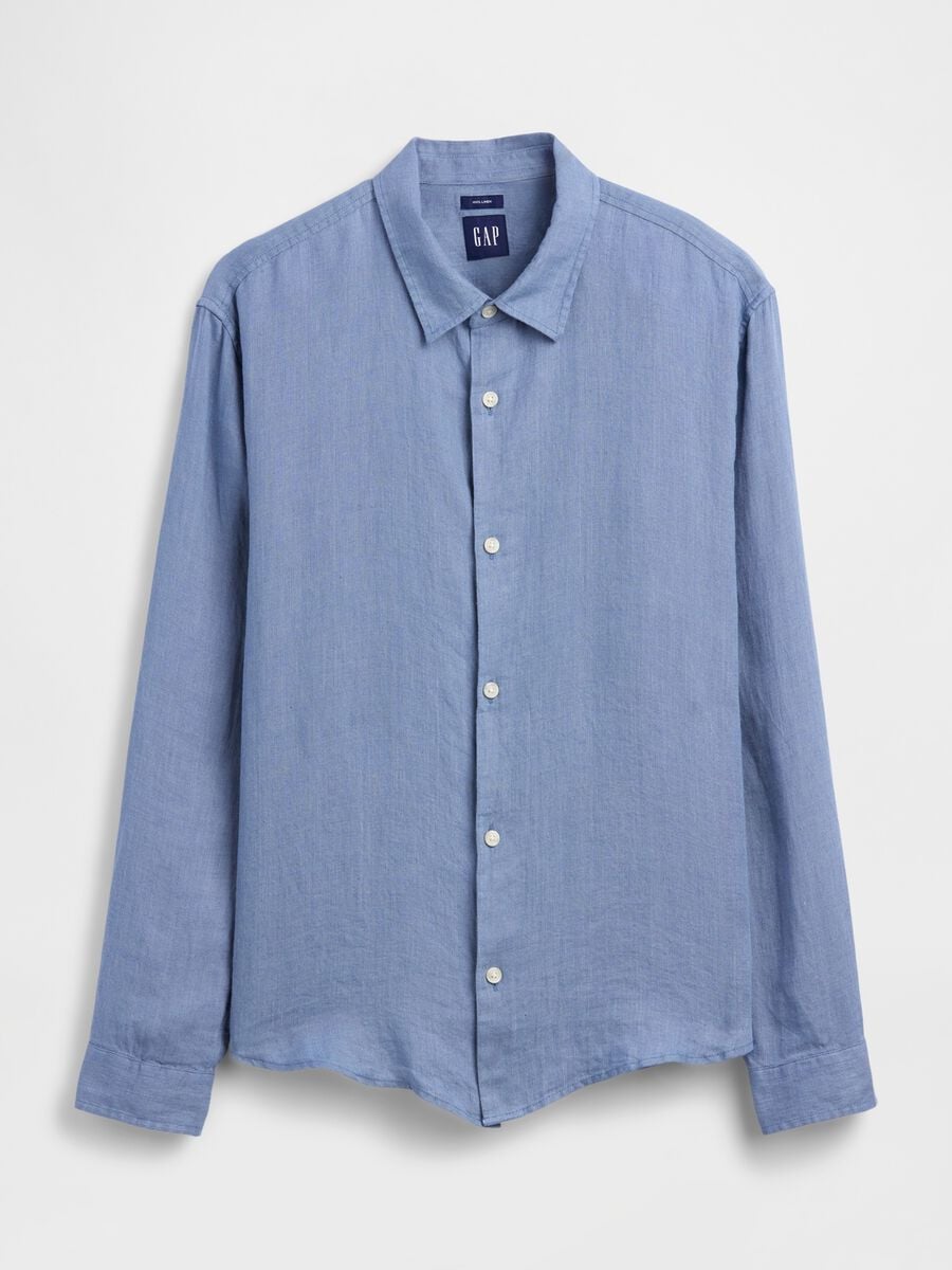 Pure linen shirt Man_3
