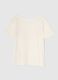 T-shirt bianca in cotone per bambina_1