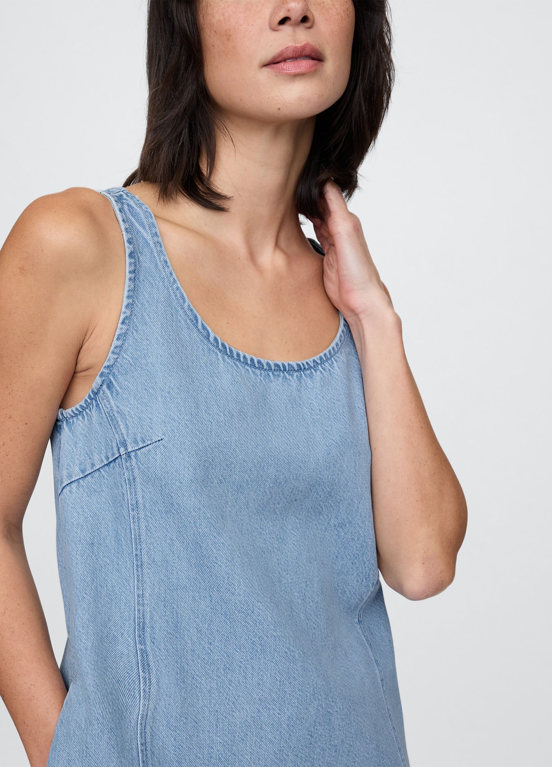Abito corto in denim Gap_3