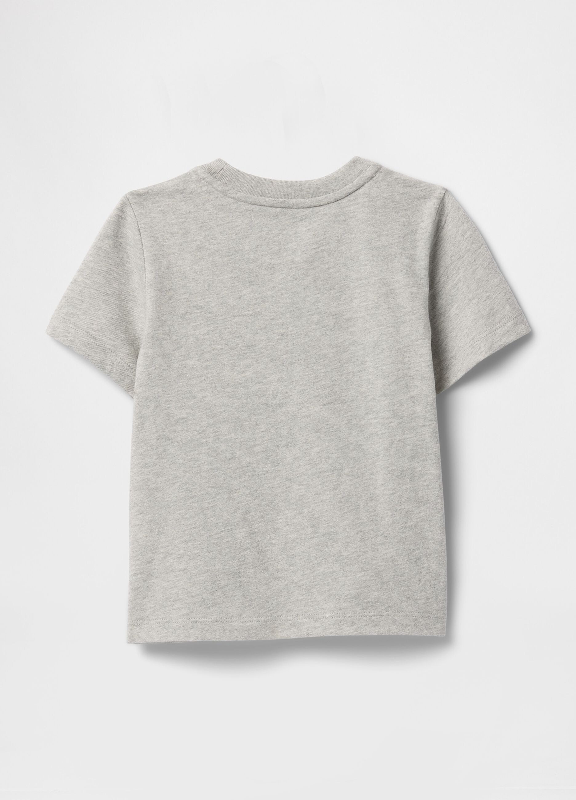 T-shirt grigia con taschino GAP_1