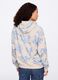 Beige floral sweatshirt with hood_1
