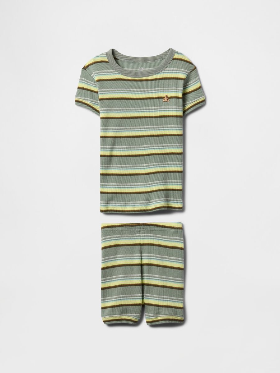 Pigiama a righe multicolor per bambini Bimbo_0