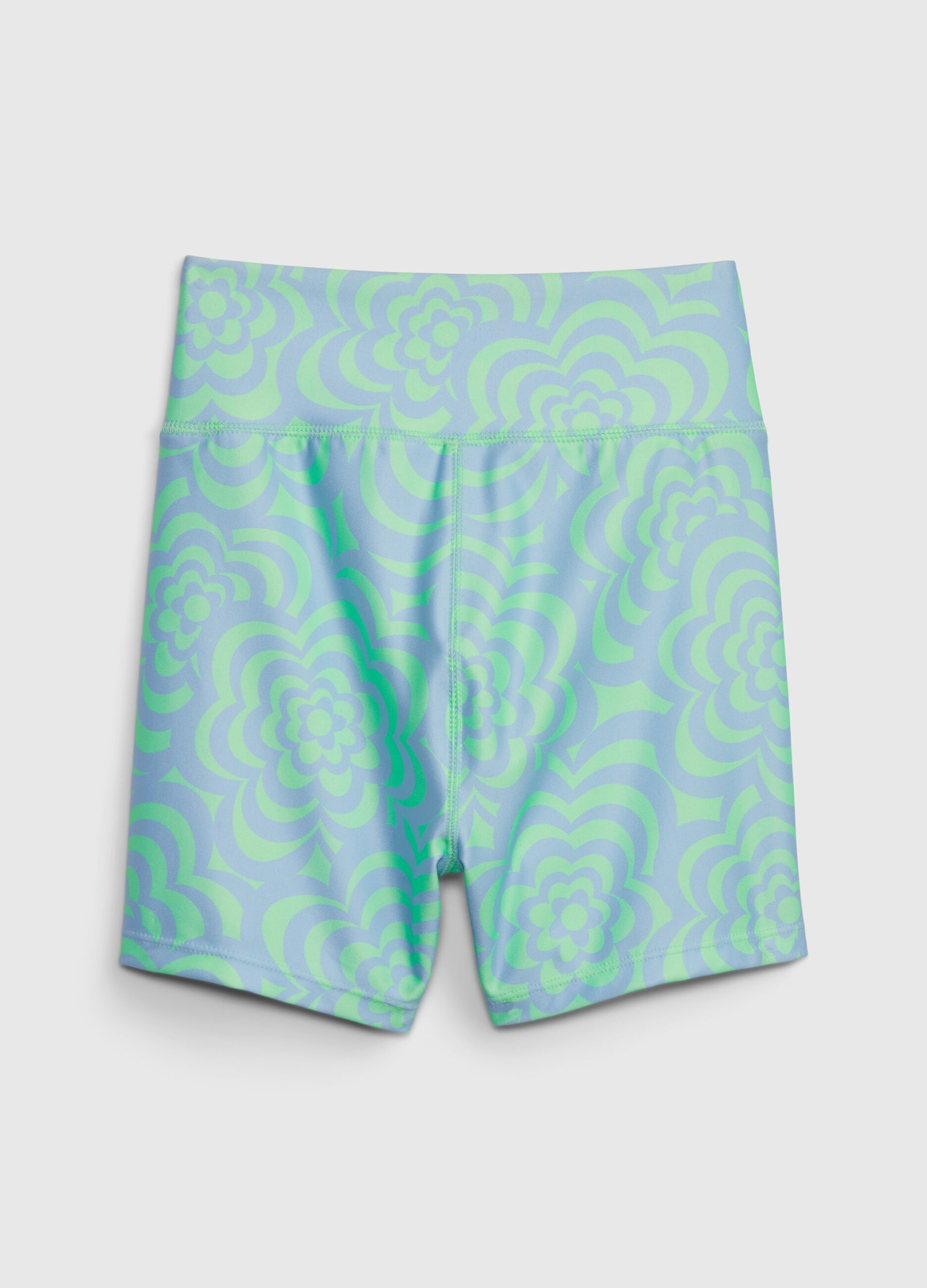 Cycling shorts with all-over print_1