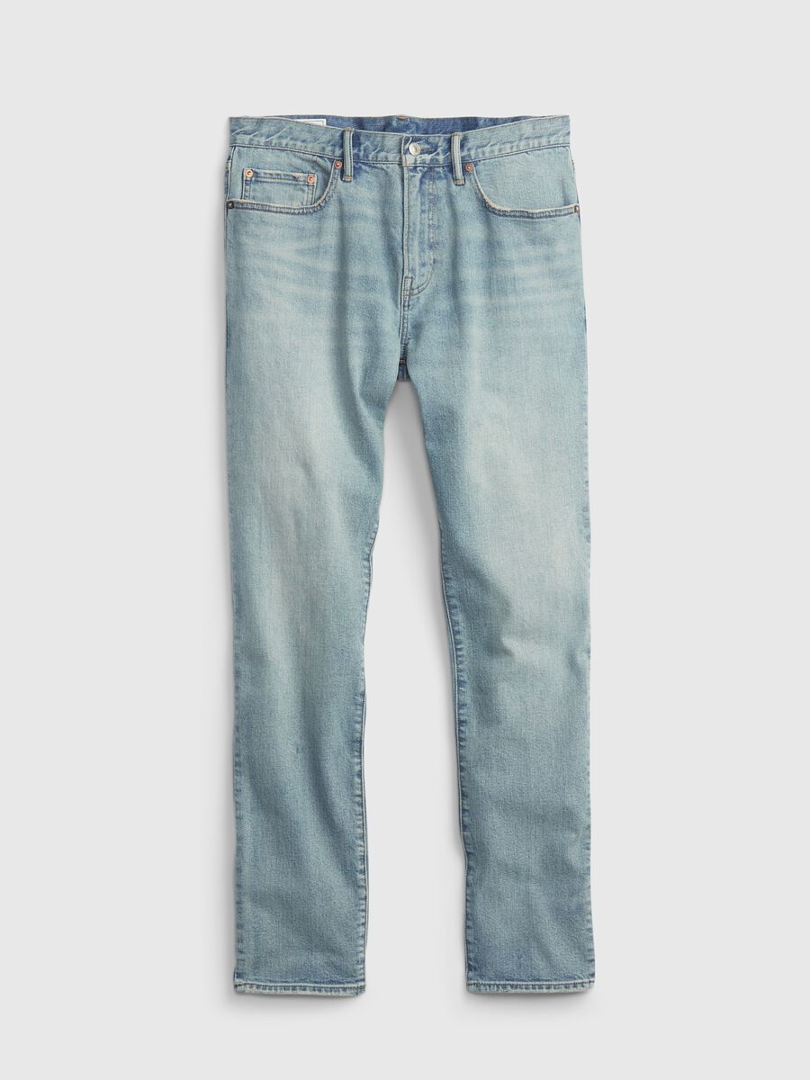 Jeans slim fit con scoloriture Uomo_3