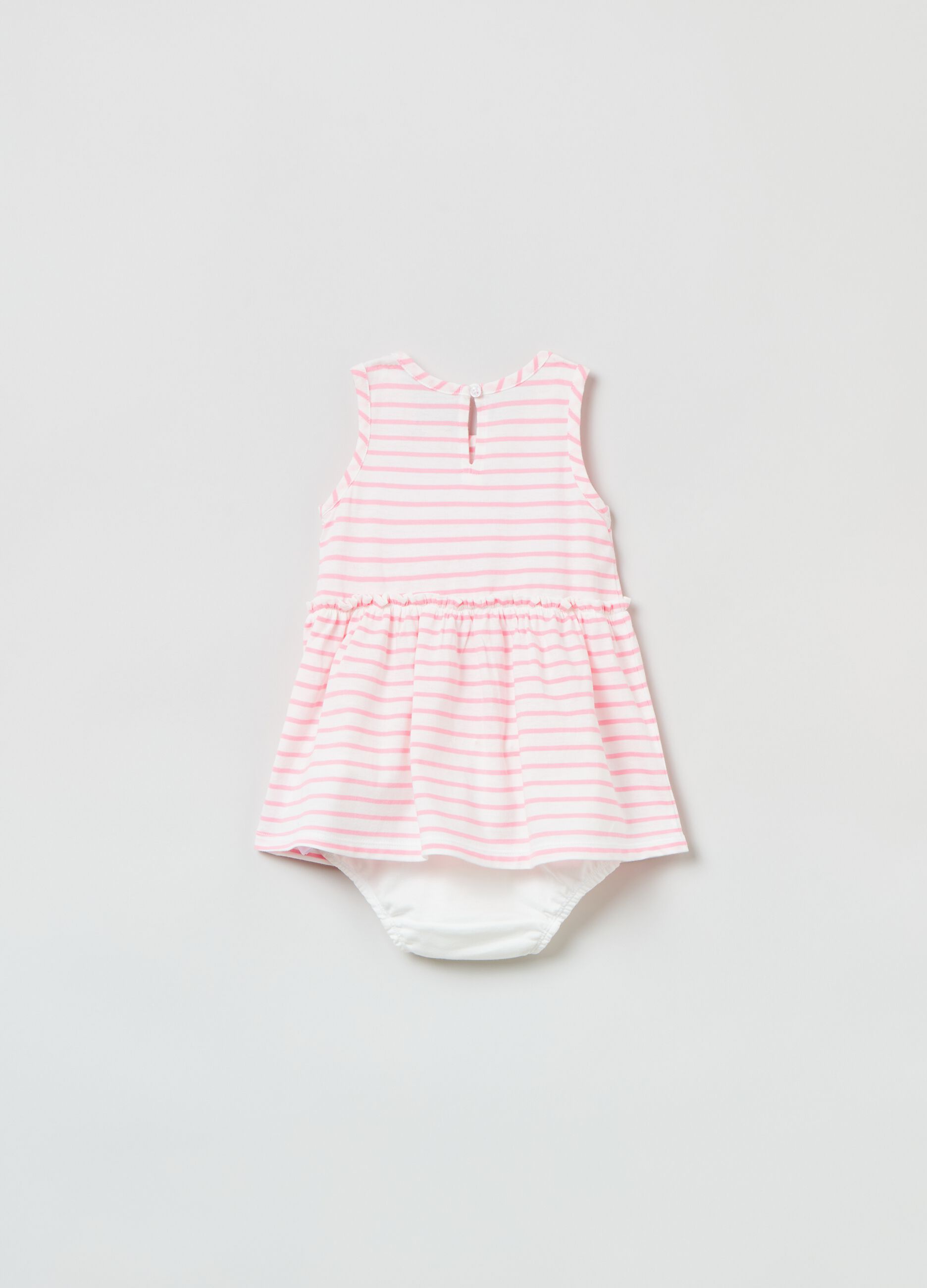 Set vestitino con logo e culotte_1