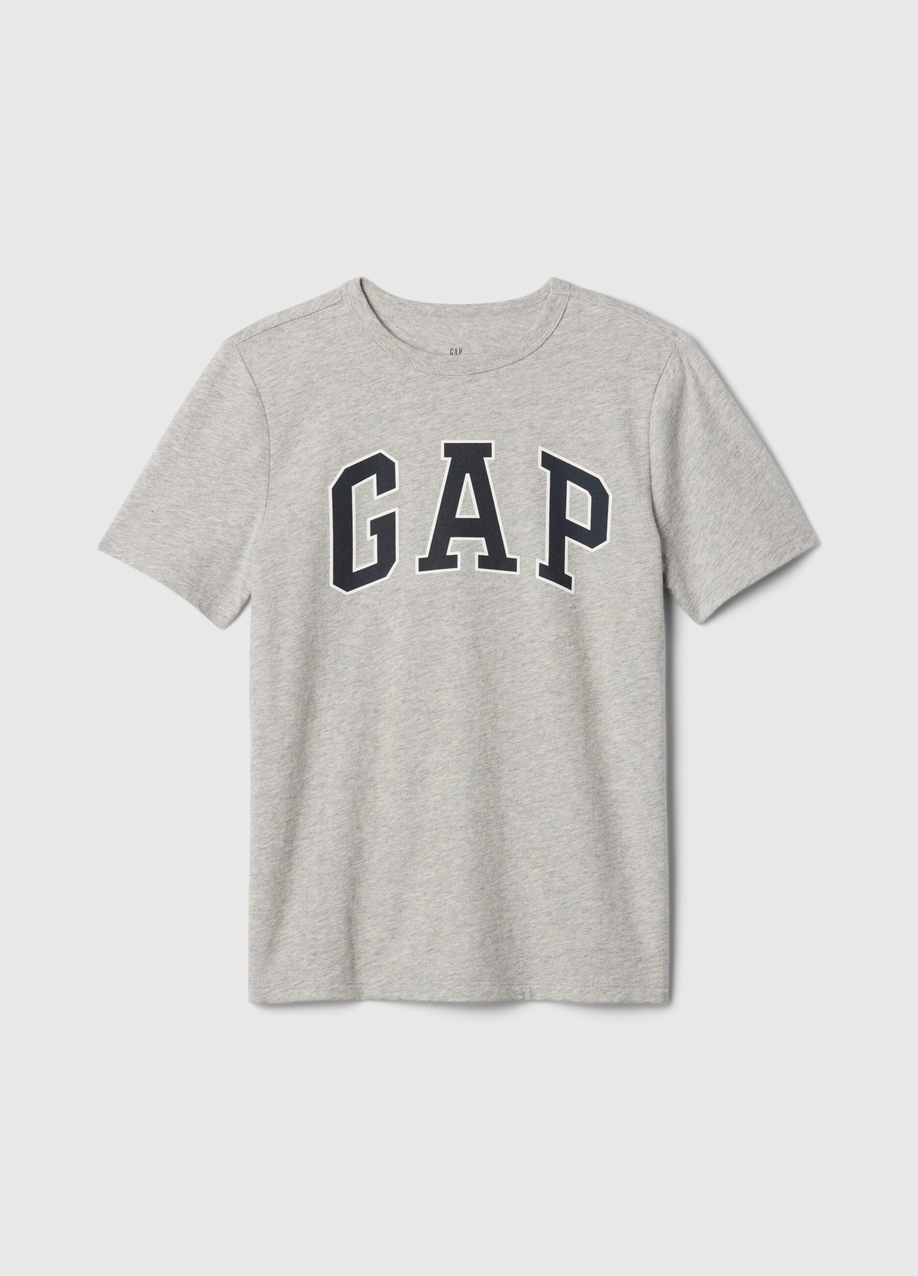 T-shirt grigia con logo GAP