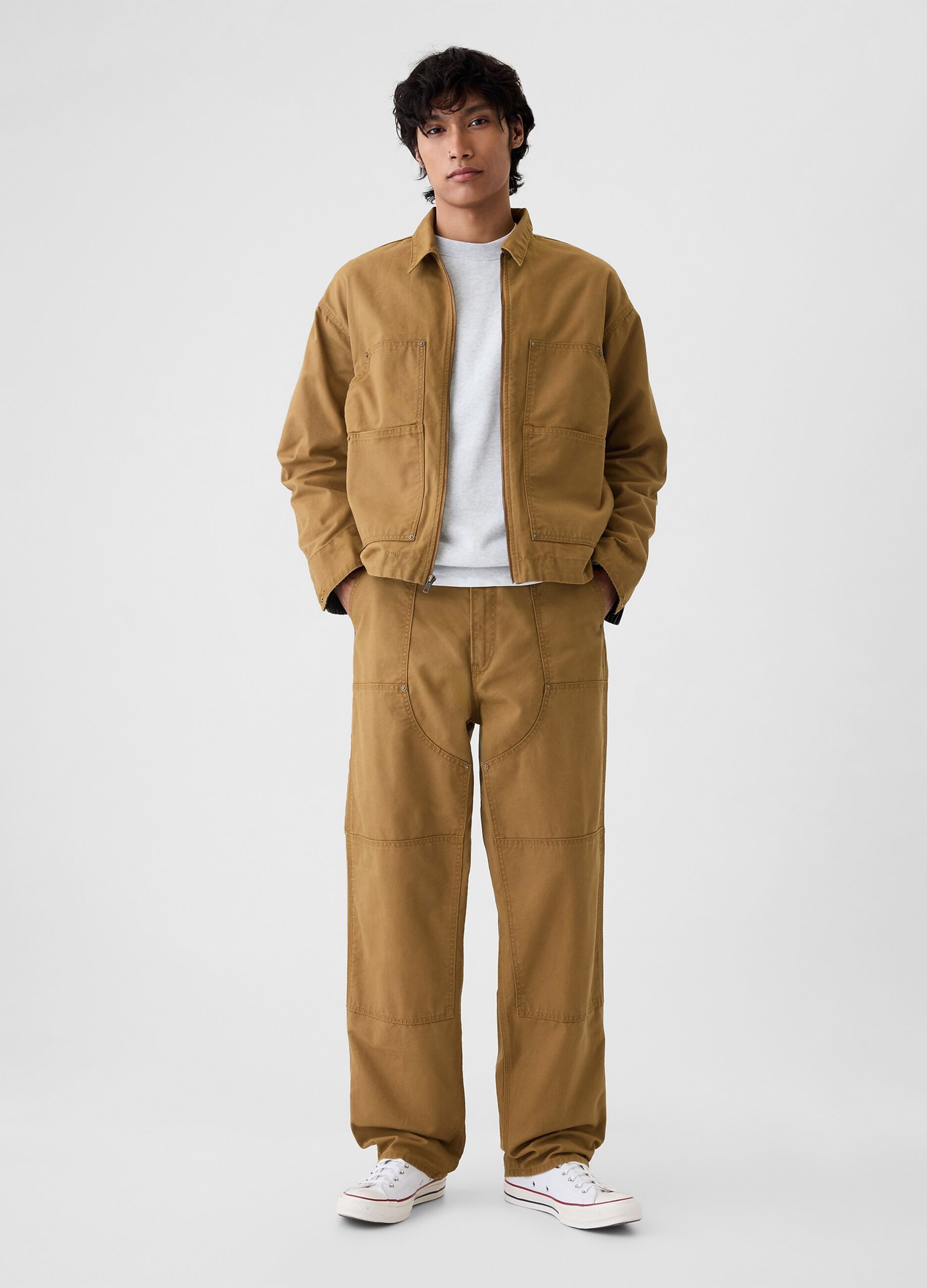 Pantalone baggy fit utility
