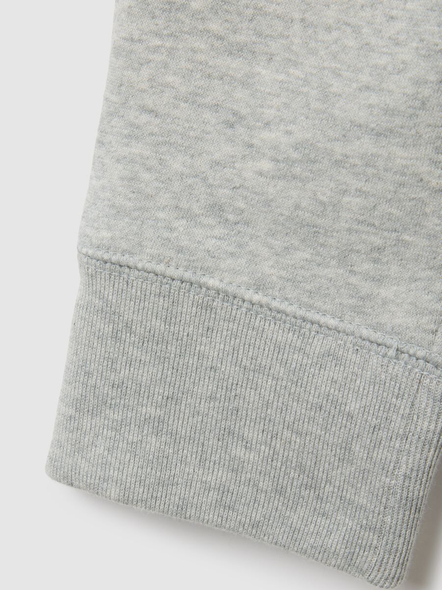 Joggers in felpa con ricamo logo Bambino_2