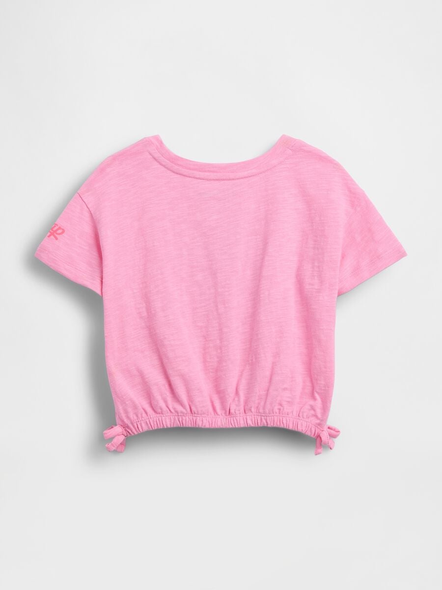 T-shirt Minnie Disney a maniche corte in puro cotone Bimba_1