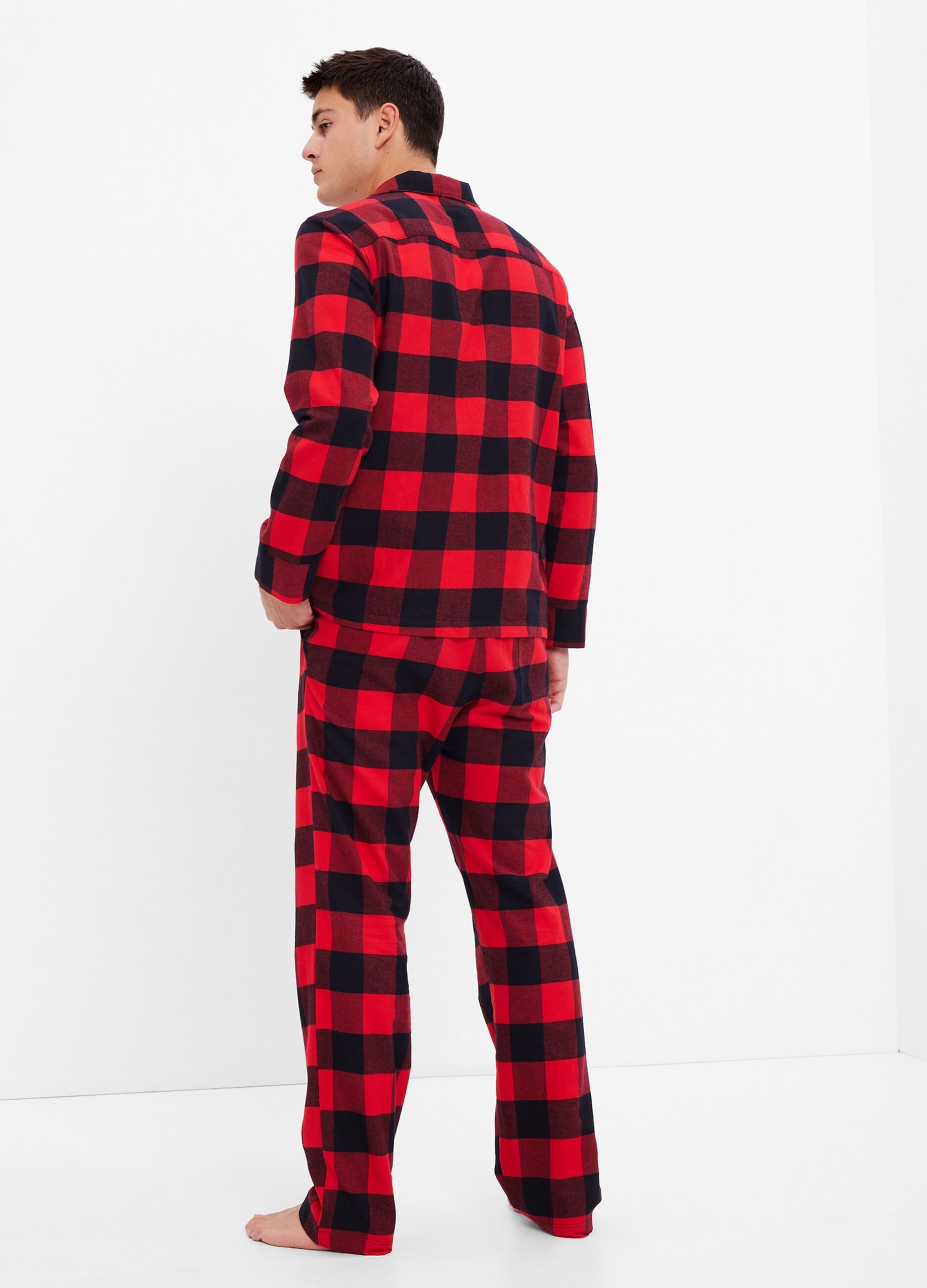 Pyjamas in check flannel_1