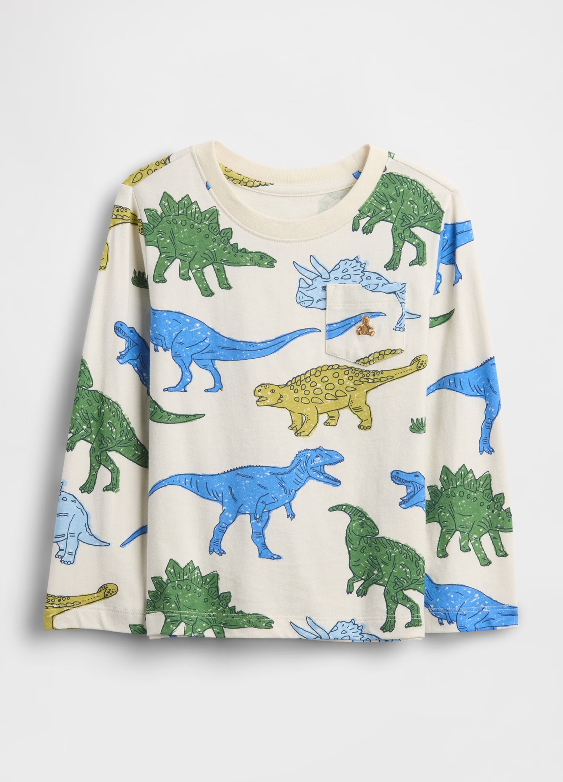Multicolour dinosaur T-shirt