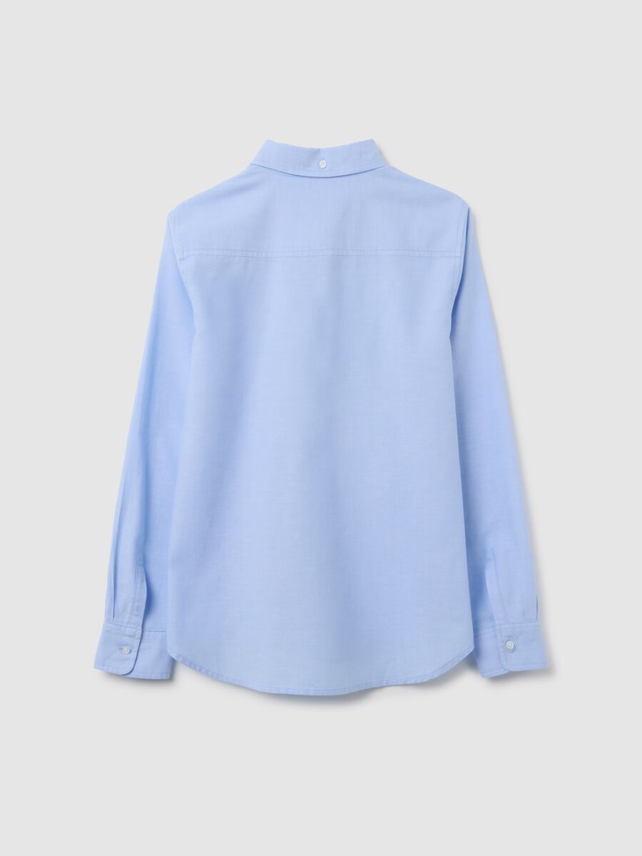 Blue Pure Cotton Shirt Woman_1