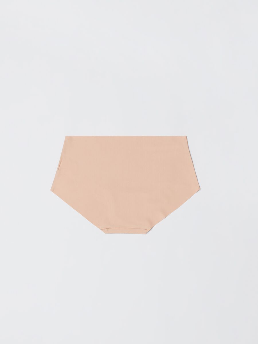 Three-pair pack microfibre French knickers Woman_1