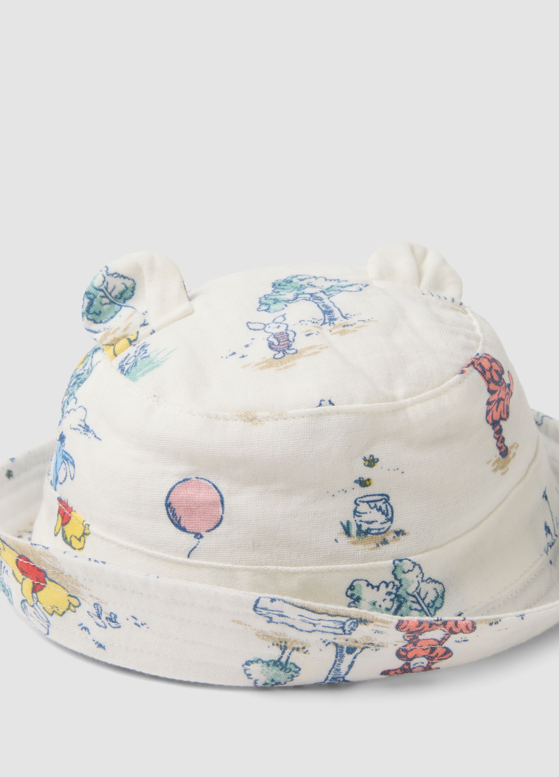 Cappello bucket in puro cotone Disney Winnie the Pooh