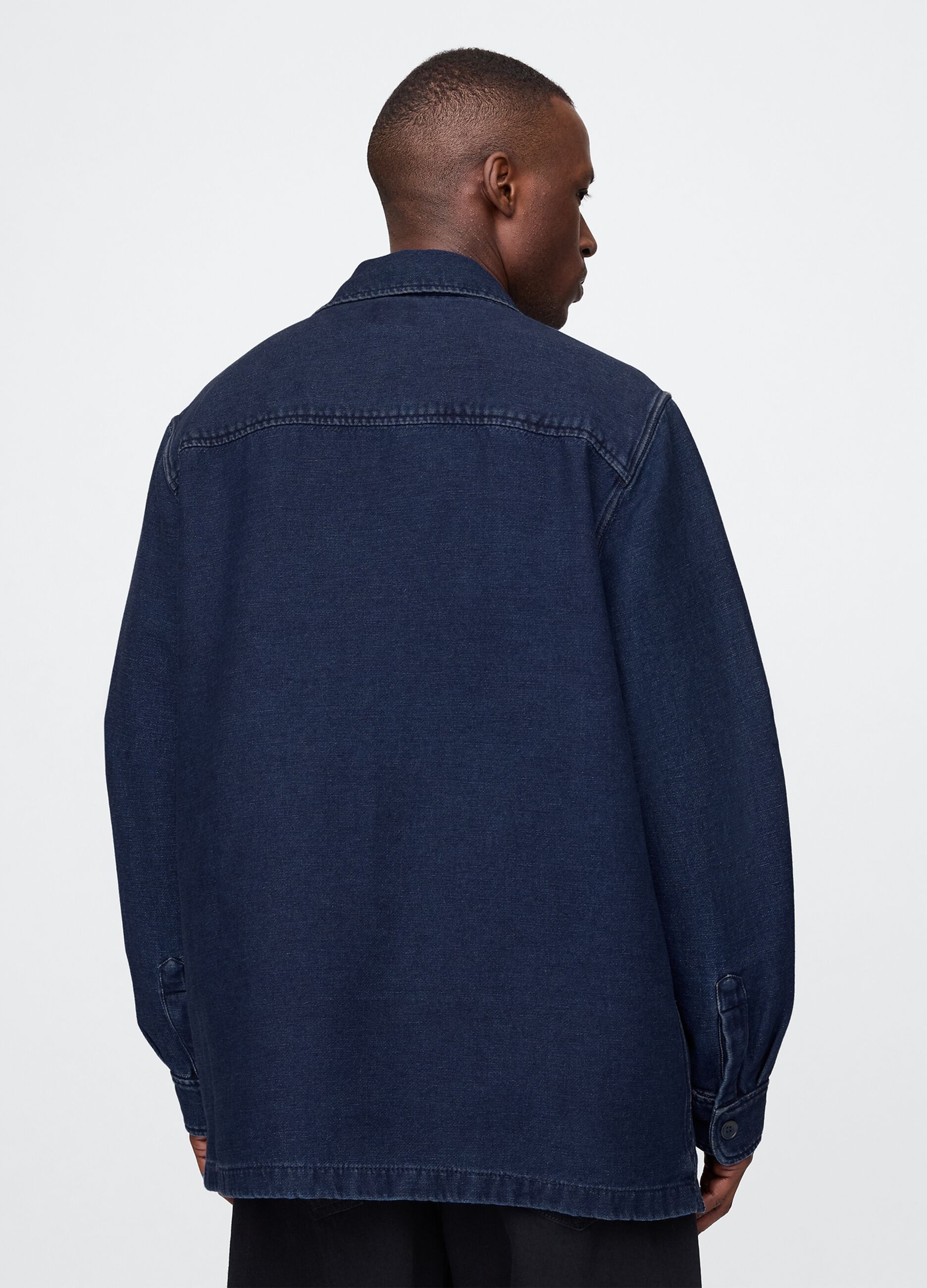 Shacket oversize in denim