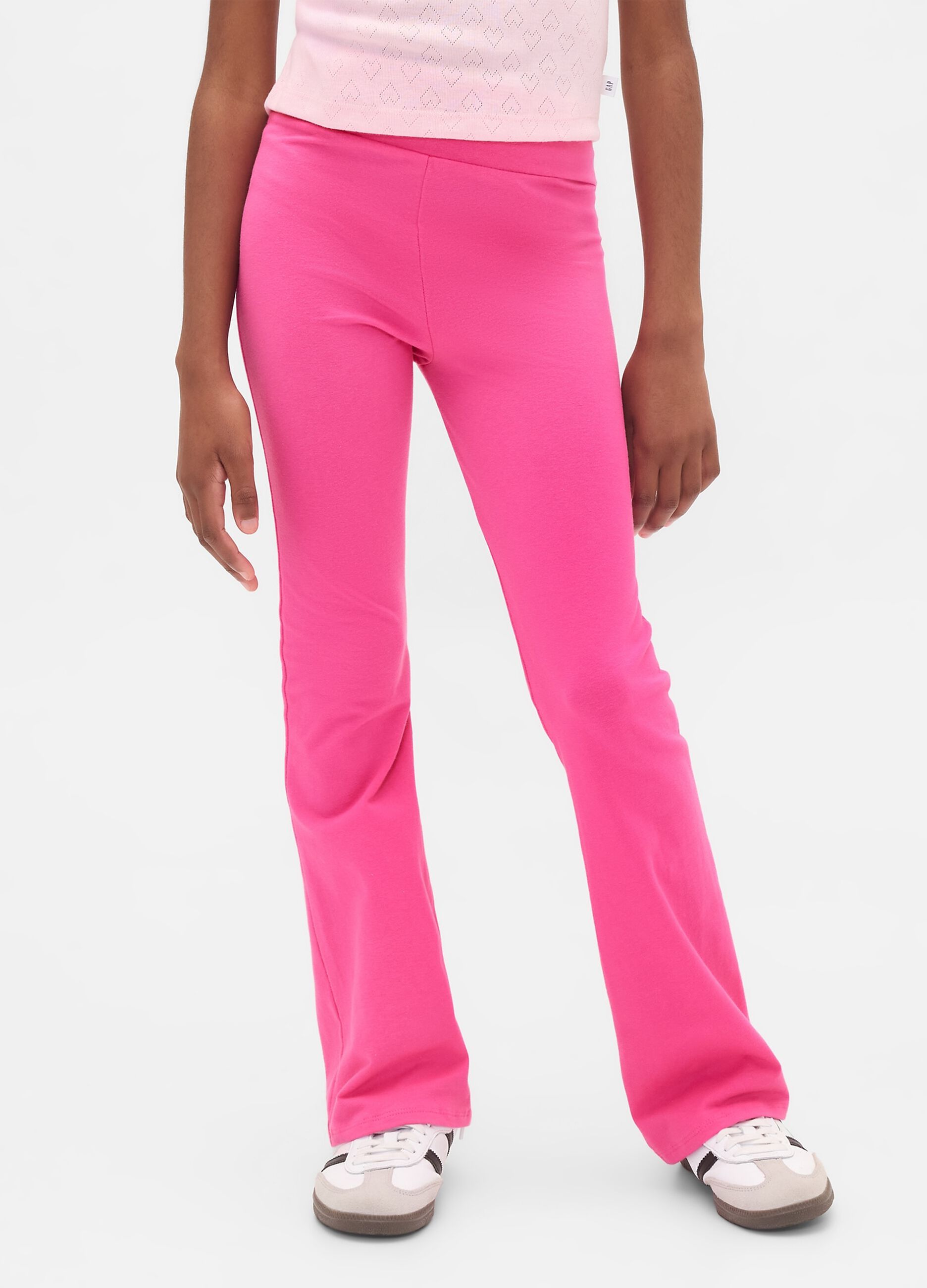 Leggings rosa elasticizzati_1