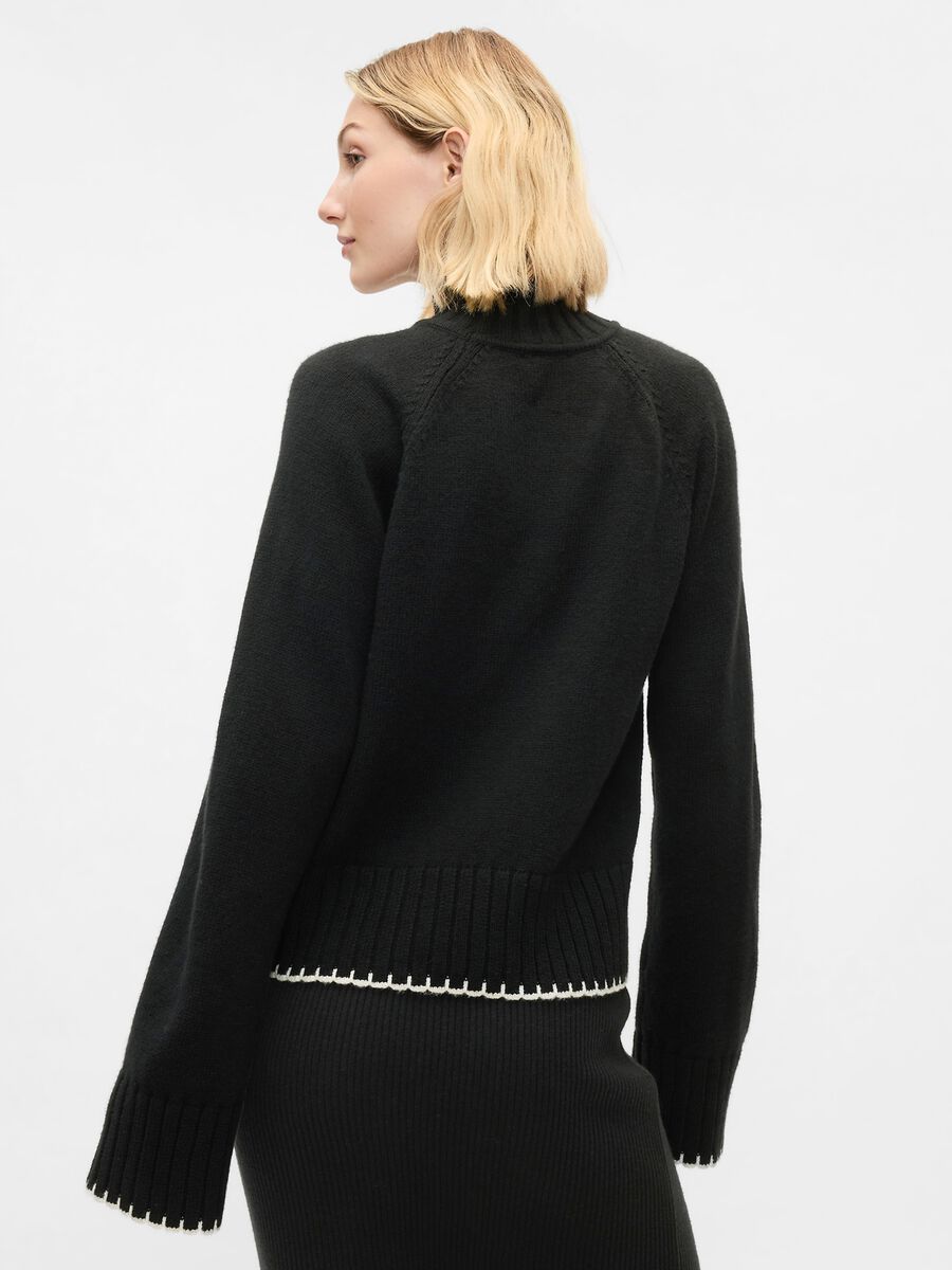 Pullover with high neck Woman_2
