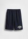 Shorts con elastico in vita_0