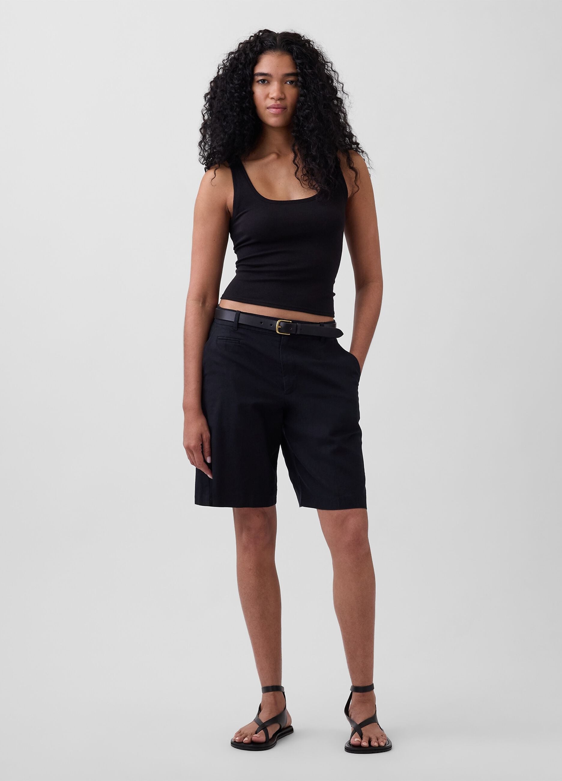 Shorts in cotone e modal elasticizzato