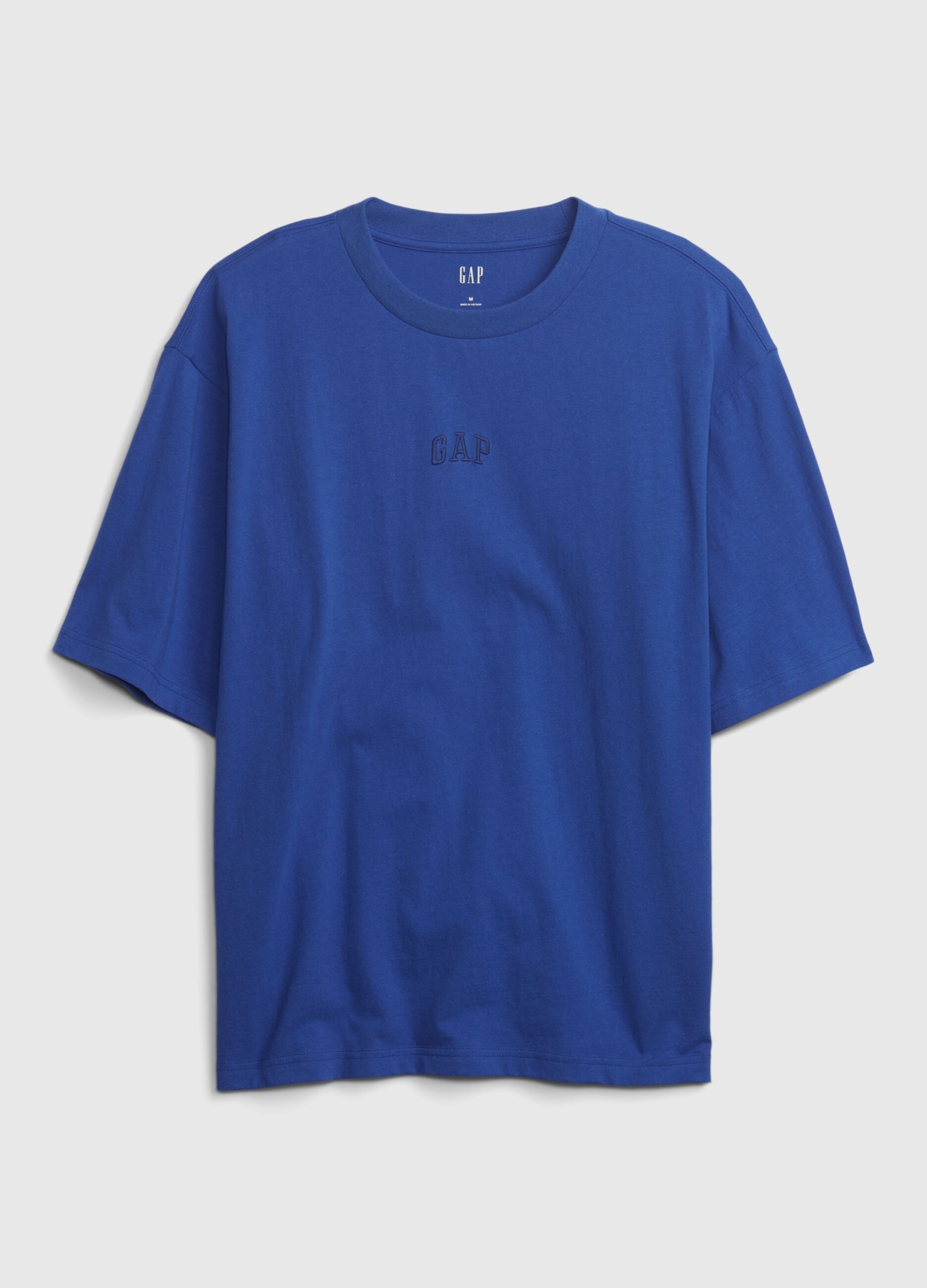 Relaxed-fit T-shirt with logo embroidery
