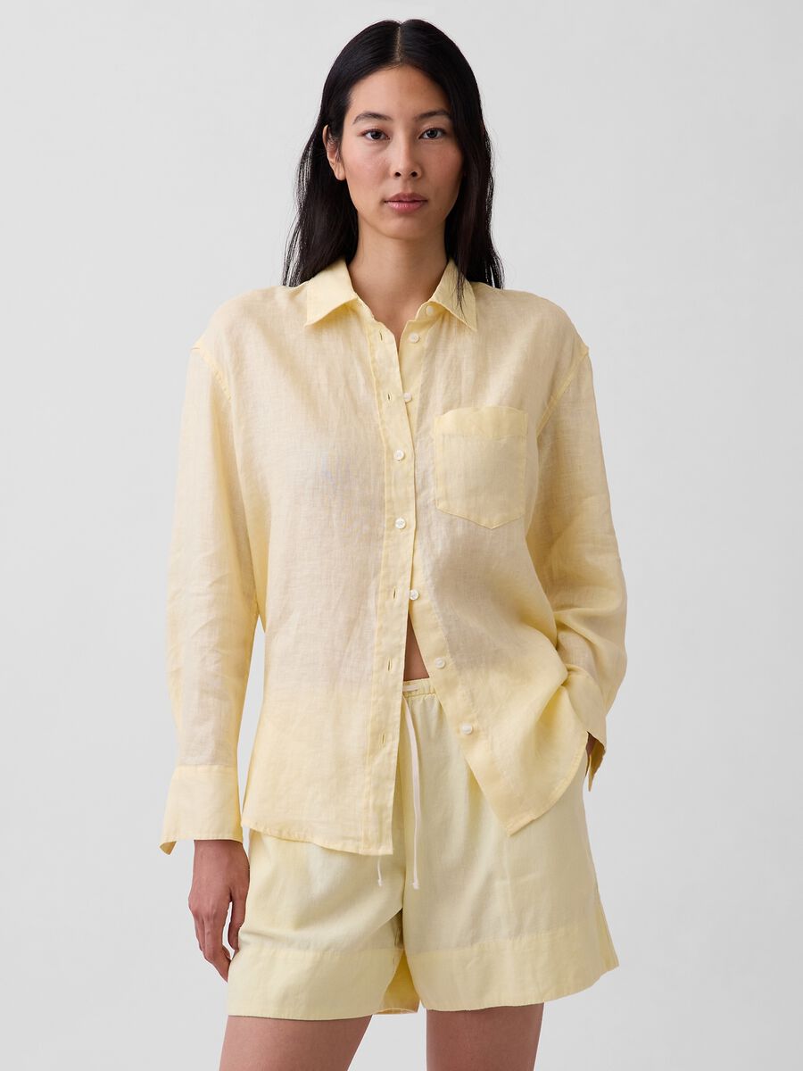 Camicia in puro lino Donna_0