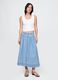 Gonna lunga in denim_0