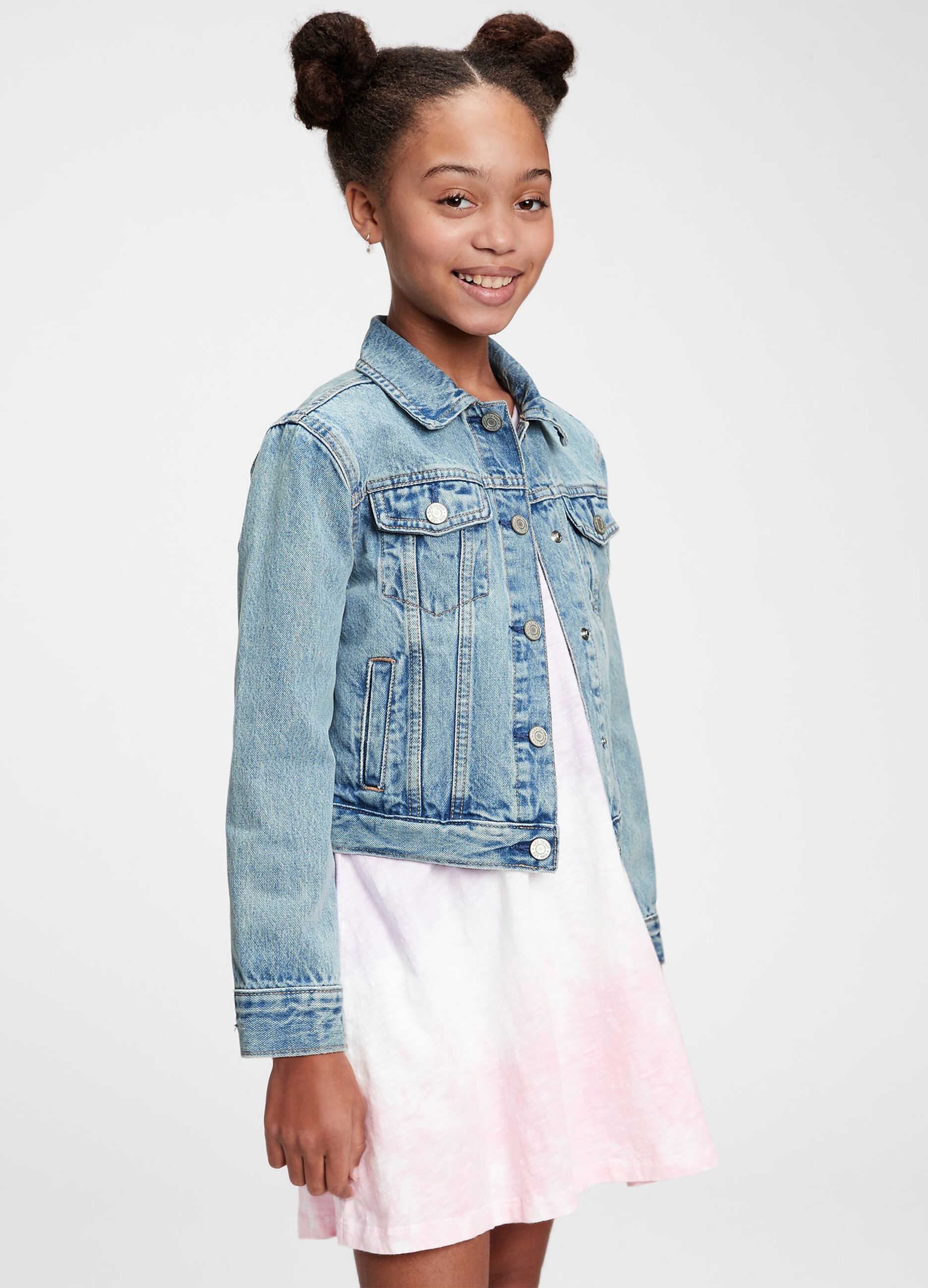 Giubbotto jeans bimbo top