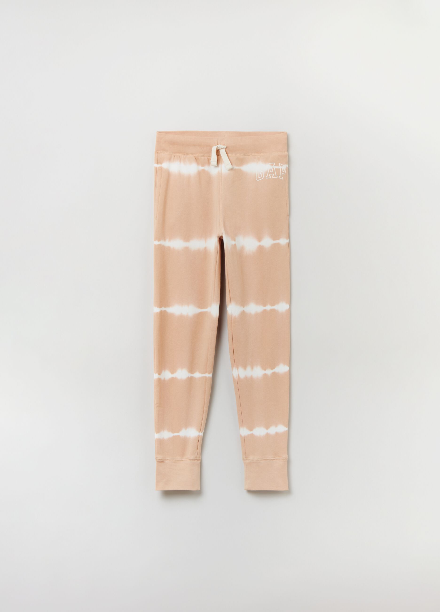 Tie Dye joggers with printed logo