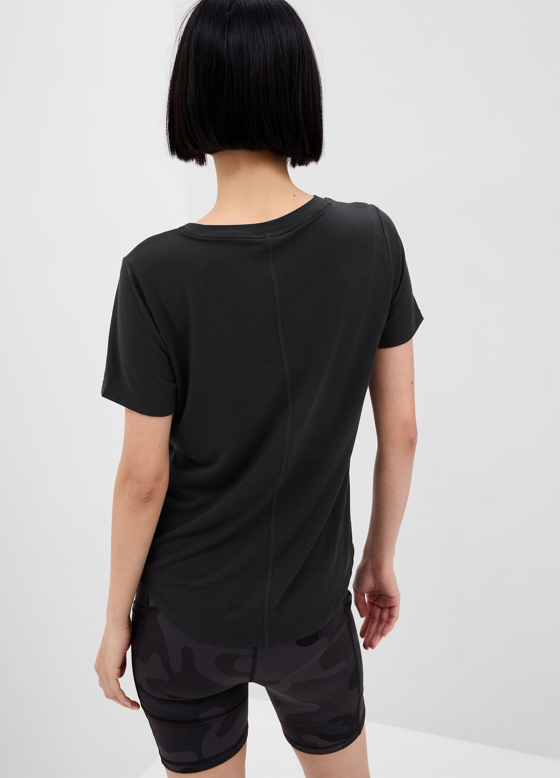 T-shirt in tessuto traspirante