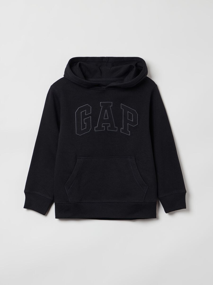 Hoodie with embroidered logo Boy_0