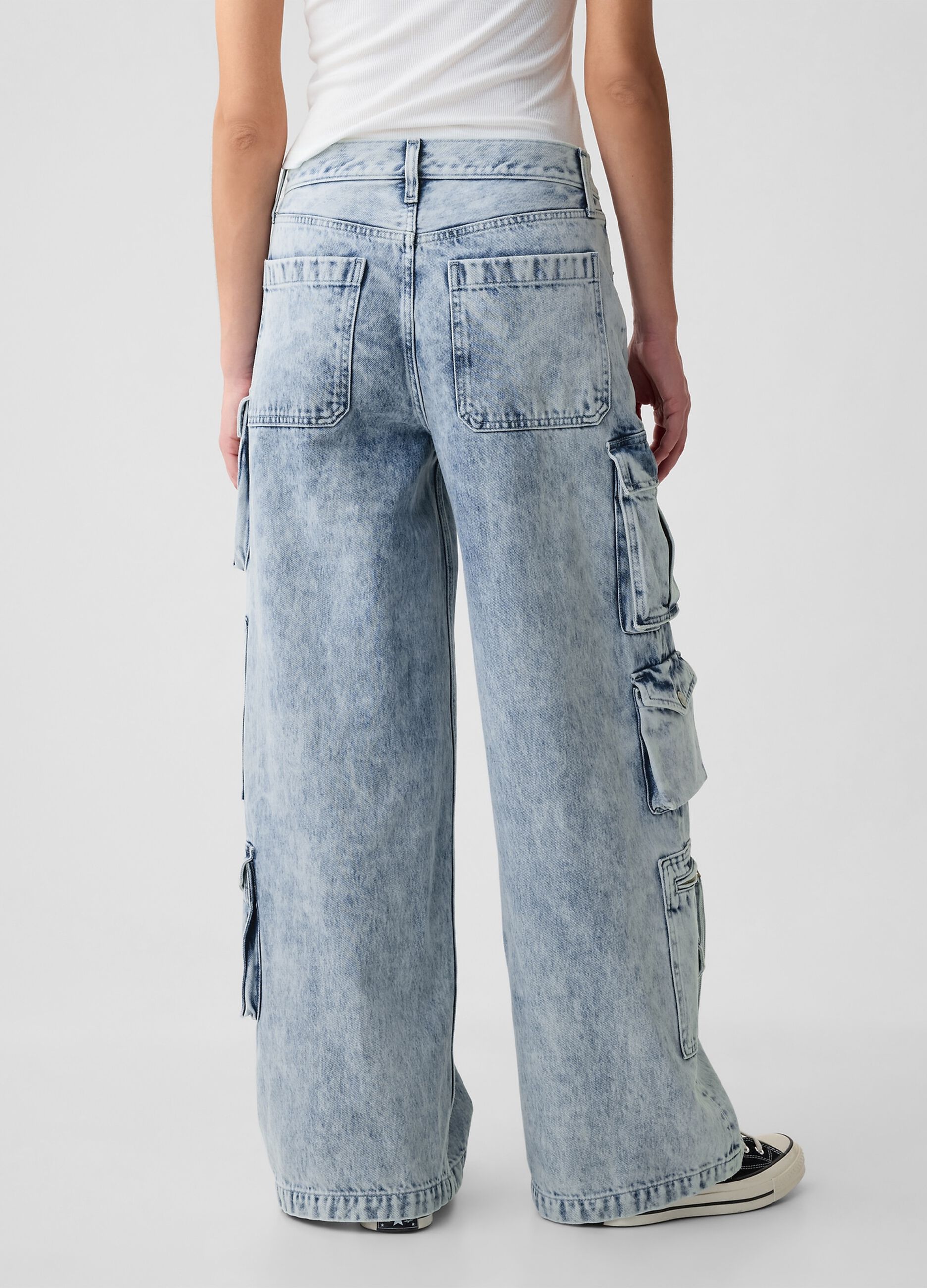 Jeans cargo baggy fit multitasche_2