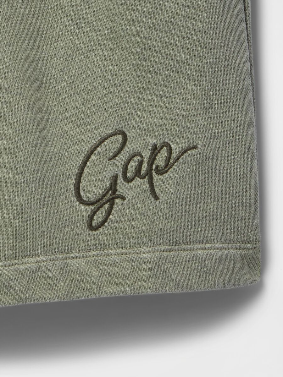Shorts verde in misto cotone e poliestere Gap Uomo_4
