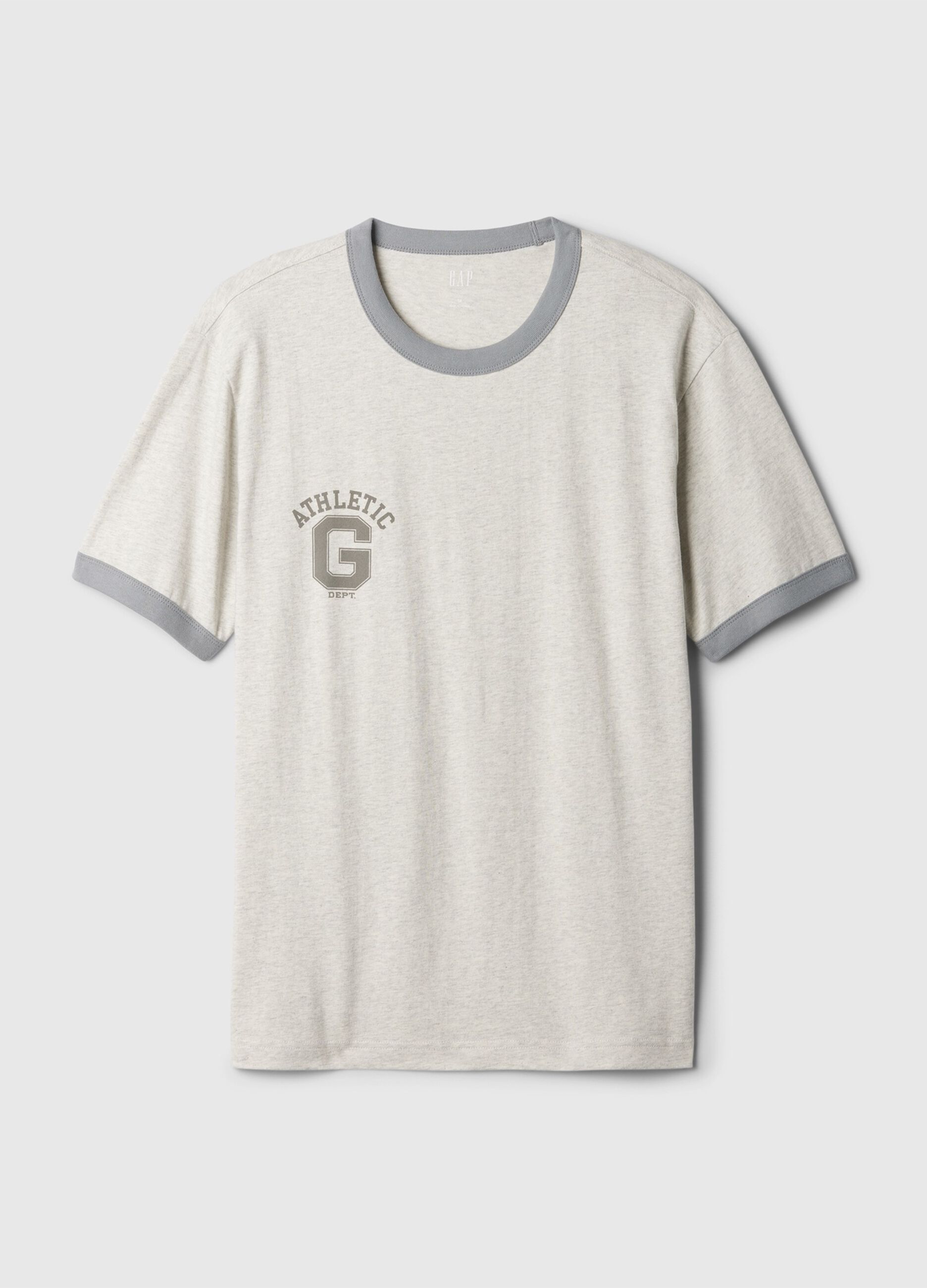 T-shirt in cotone con stampa logo_3
