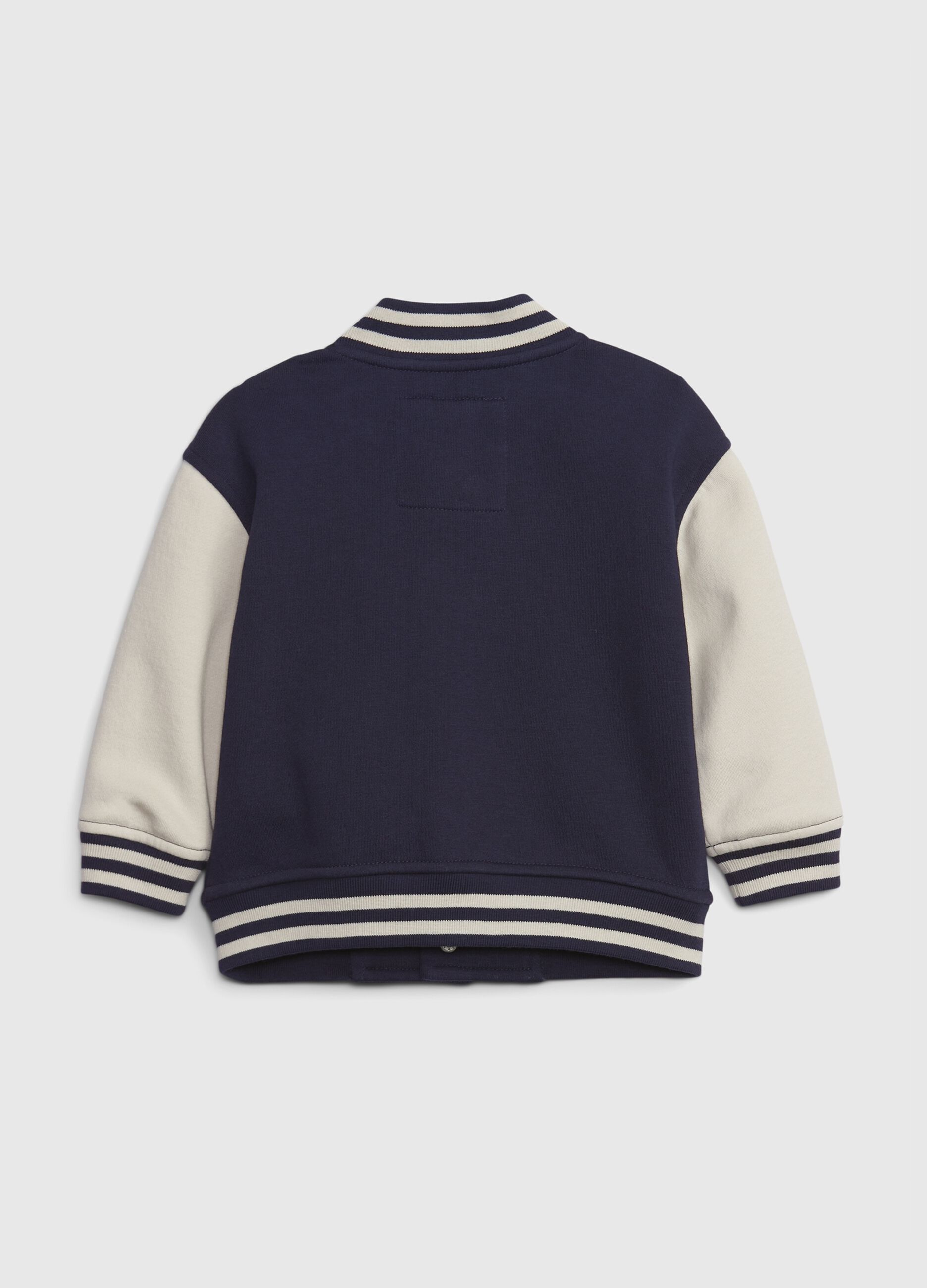 Varsity bomber jacket with teddy bear embroidery_1