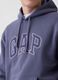Felpa con cappuccio con logo GAP in misto cotone_2
