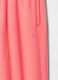 Pink joggers with elasticated edging and logo embroidery_4