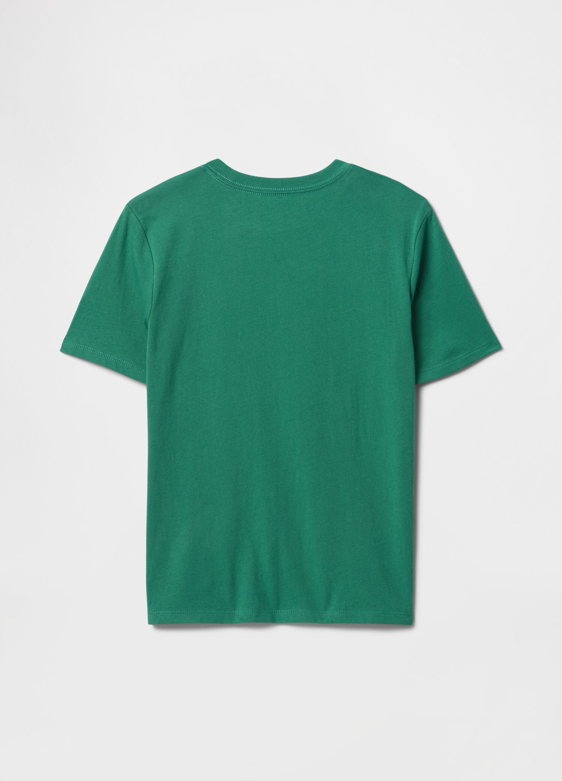 T-shirt verde con grafica GAP Athletic_1