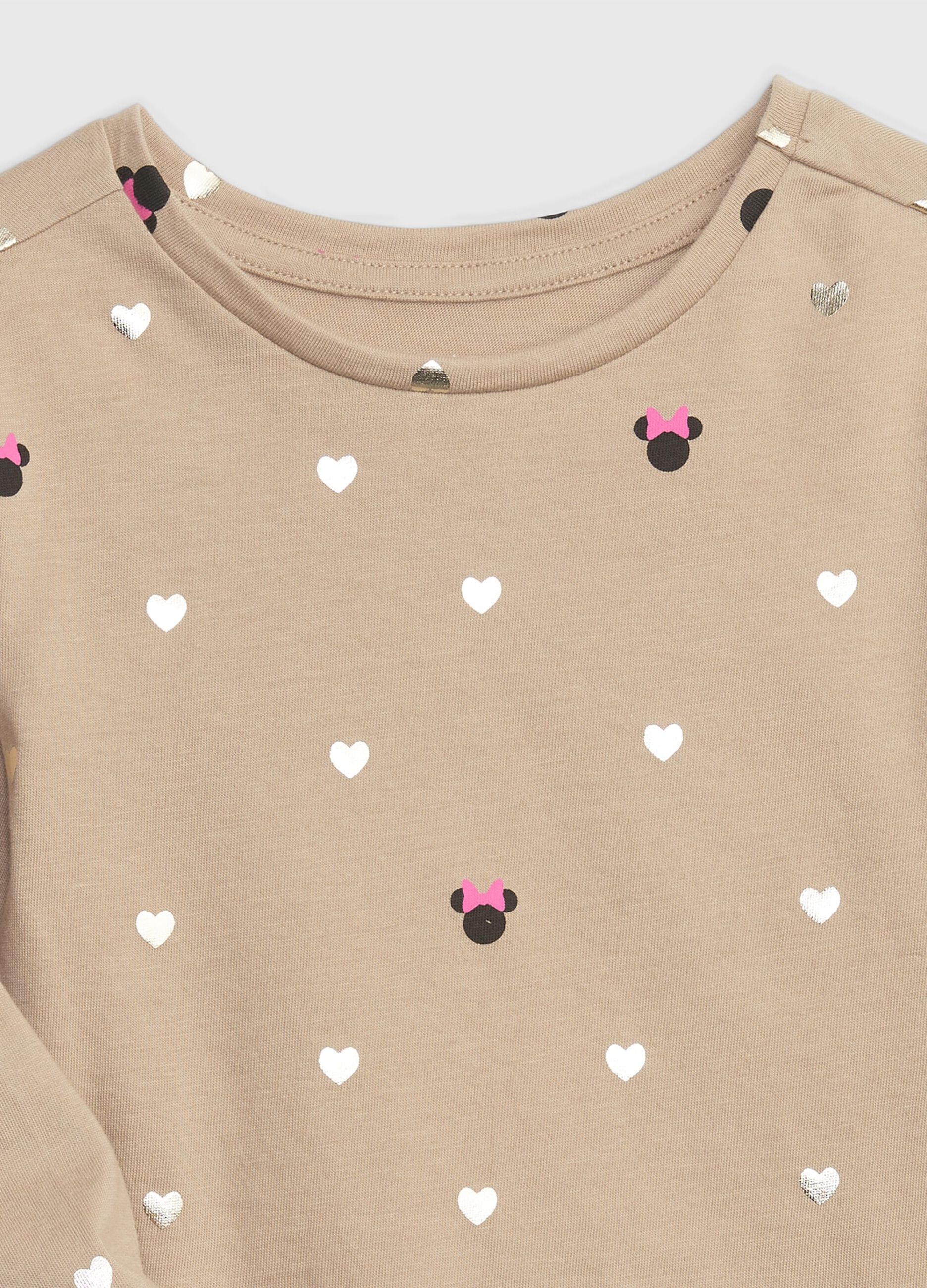 Long-sleeved T-shirt with Minnie Mouse print_2