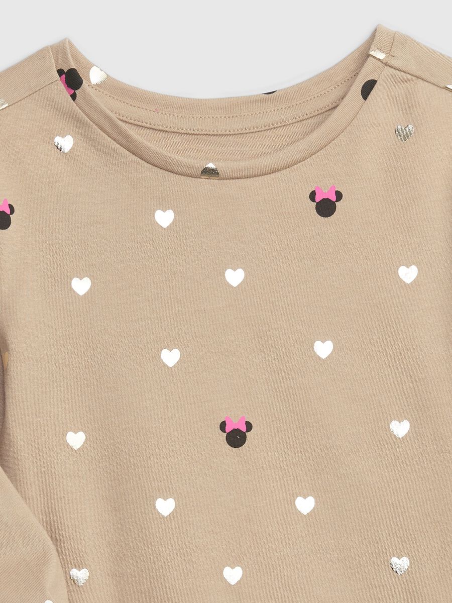 Long-sleeved T-shirt with Minnie Mouse print Newborn Boy_2
