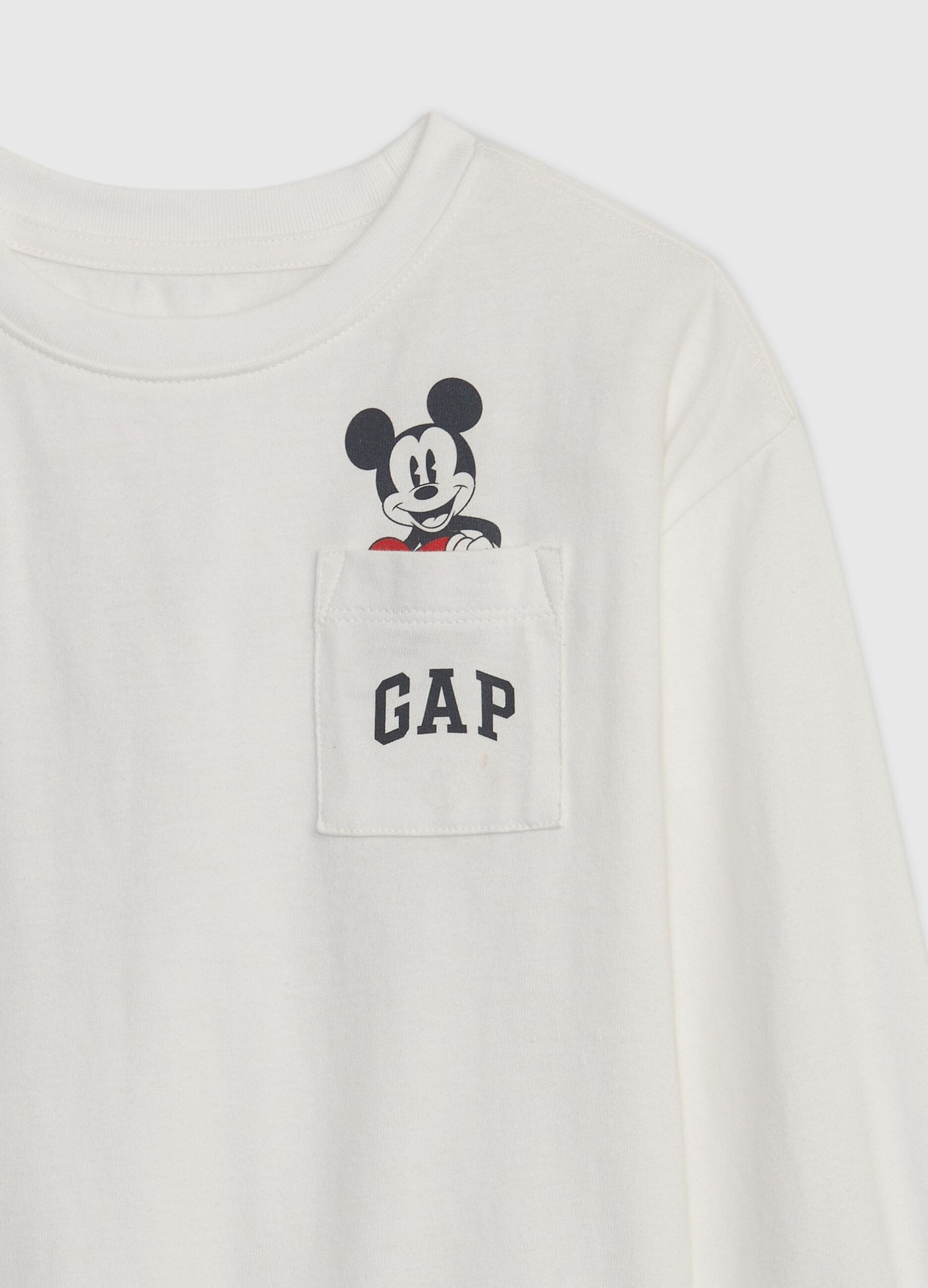 T-shirt in cotone bio con stampa Disney Topolino_2