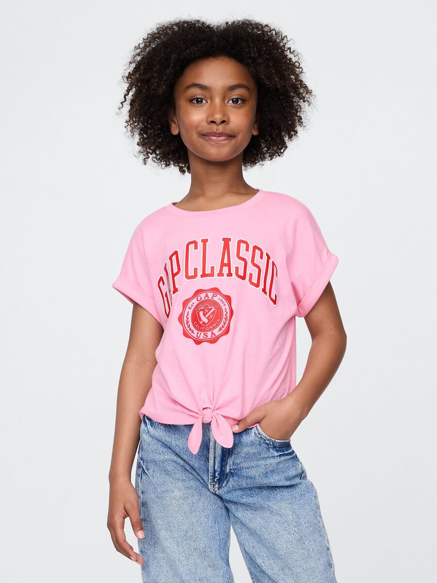 T-shirt con stampa Girl_0
